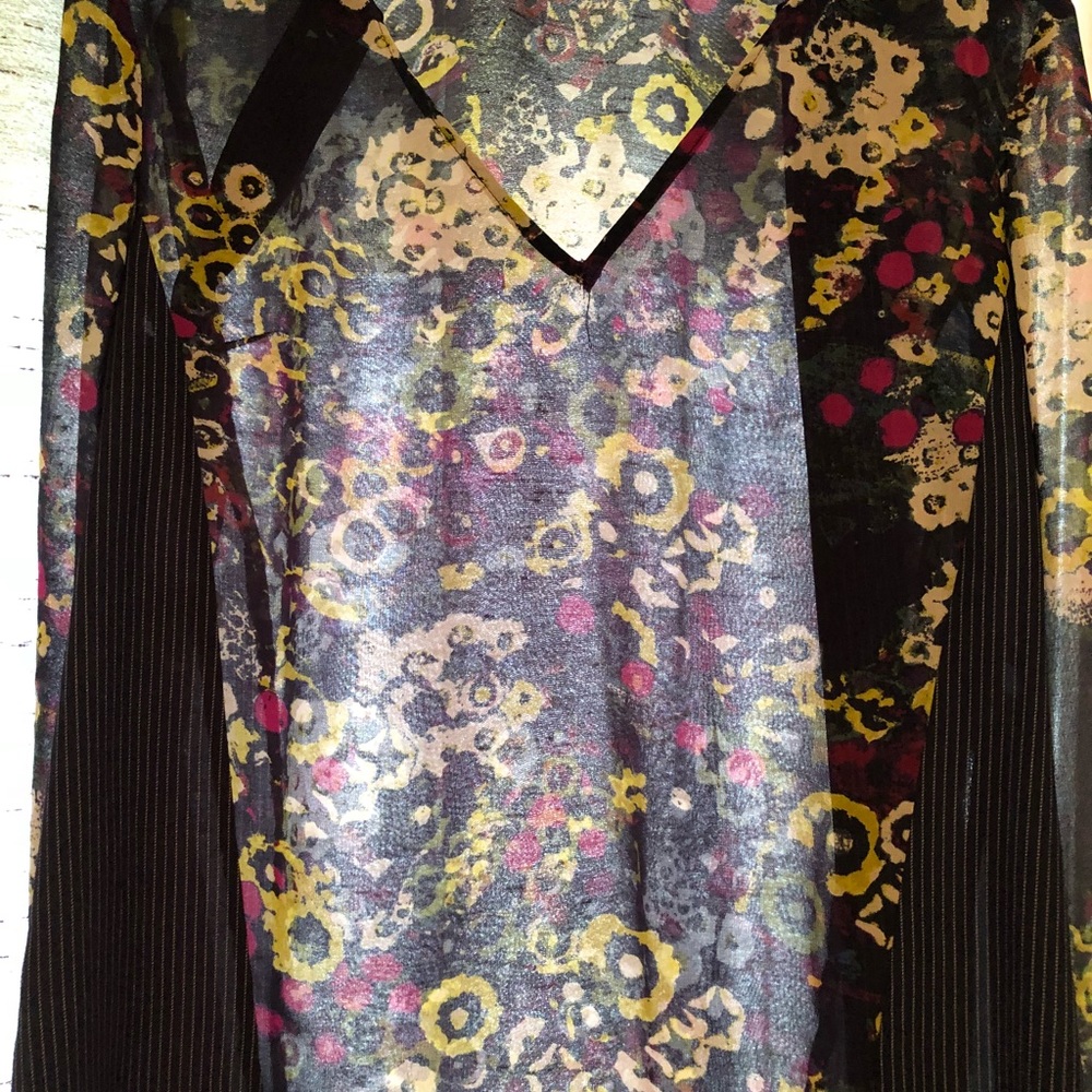 Flowered blouse